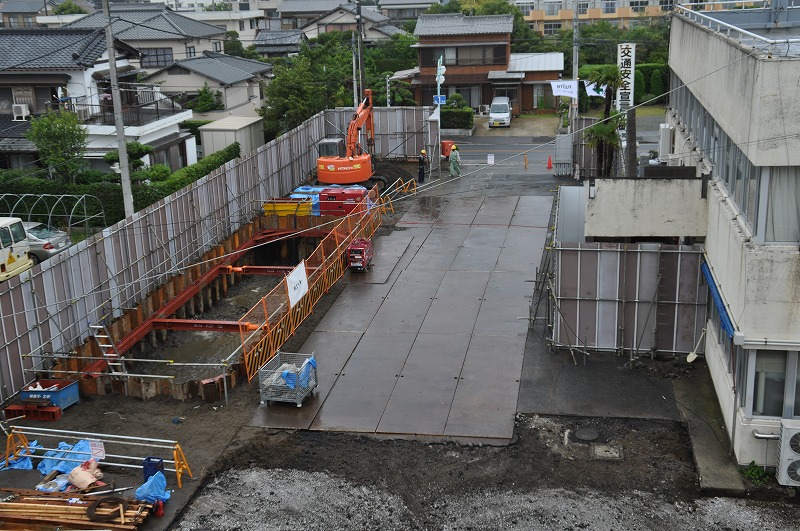 西庁舎建設跡地